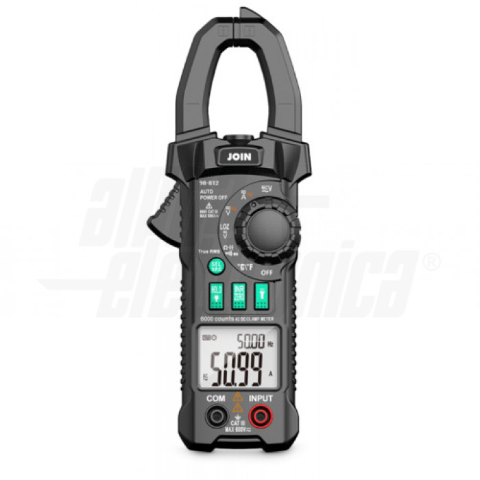 Pinza amperometrica AC/DC 600A funzione NCV