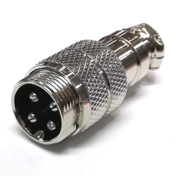 Connettore microfonico 4 Pin MASCHIO volante schermato