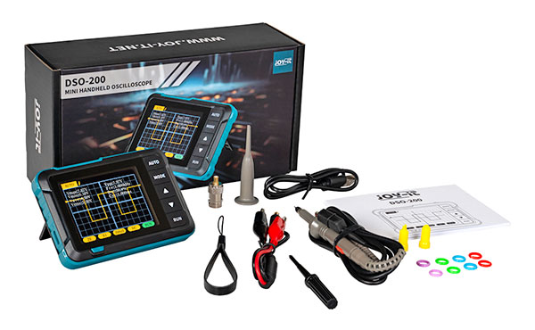 Oscilloscopio palmare DSO-200: 1 canale, 200 kHz, 99x69x20 mm. Display L - immagine 2