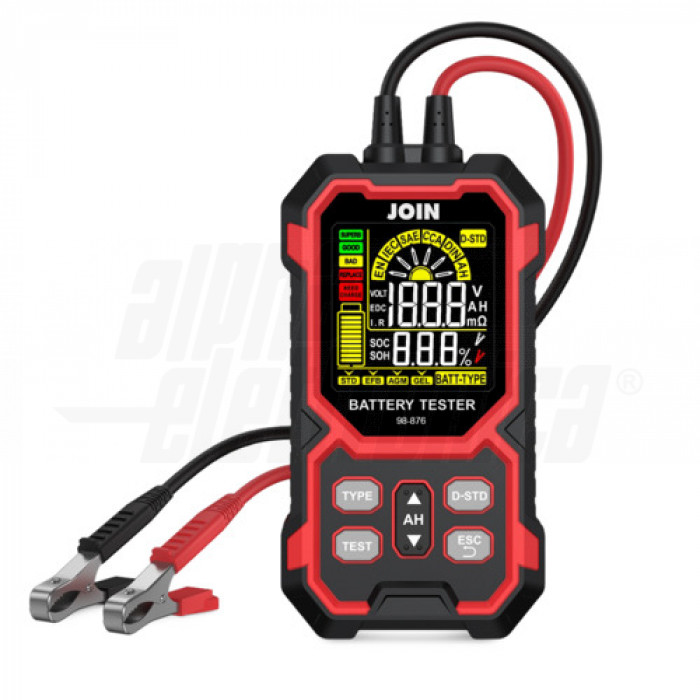 Tester per batterie al piombo 12V-24V