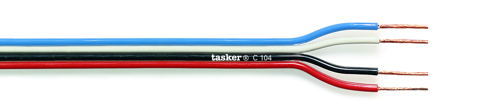 TASKER CAVO C104 4x1,00 MULTICOLORE - BOB. MT. 100