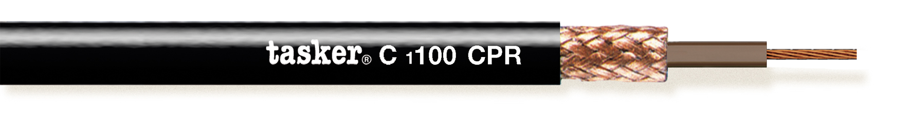 TASKER CAVO C1100 1x1,00 NERO - BOB. MT. 100