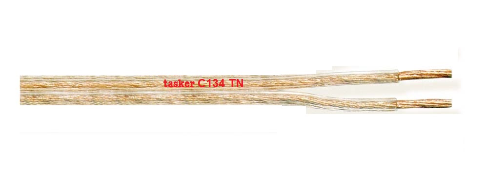 TASKER CAVO C134 TN 2x4,00 TRASPARENTE - BOB. MT. 500