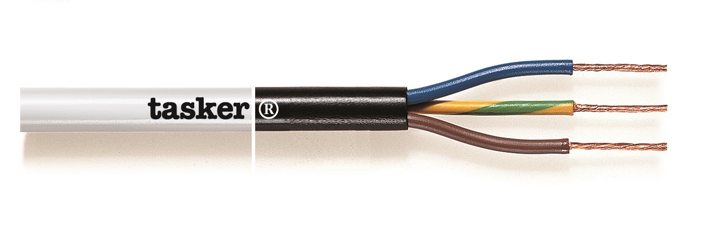 TASKER CAVO C156 H05VV-F 3x1,50 NERO - BOB. MT. 100