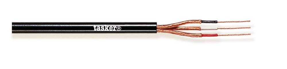 TASKER CAVO C181 5x0,14 NERO - BOB. MT. 100