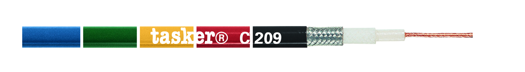 TASKER CAVO C209 1x0,75 GIALLO - BOB. MT. 100