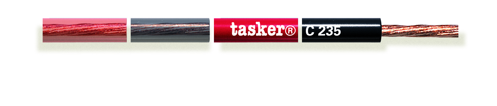 TASKER CAVO C235 1x6,00 ROSSO - BOB. MT. 100