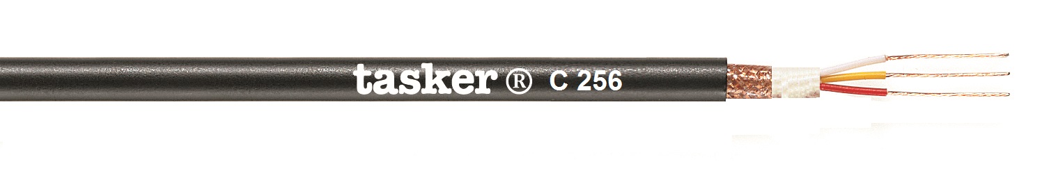 TASKER CAVO C256 3x0,22 NERO - BOB. MT. 100