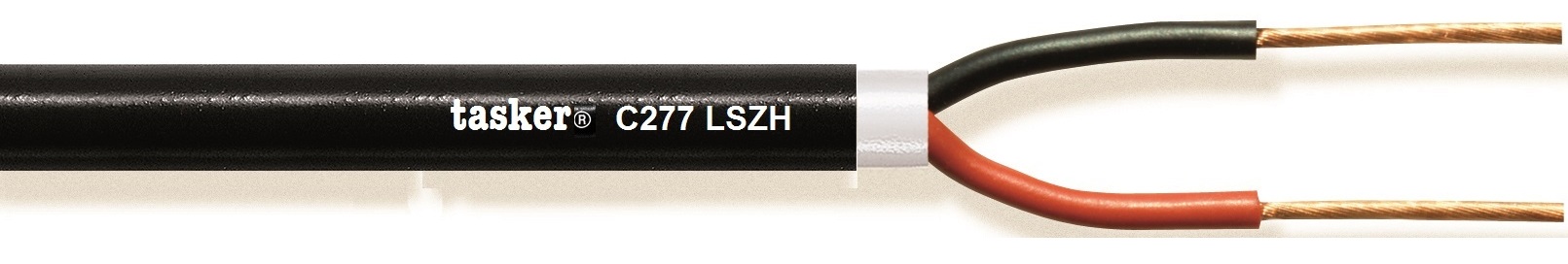 TASKER CAVO C277 LSZH 2x4,00 NERO - BOB. MT. 500