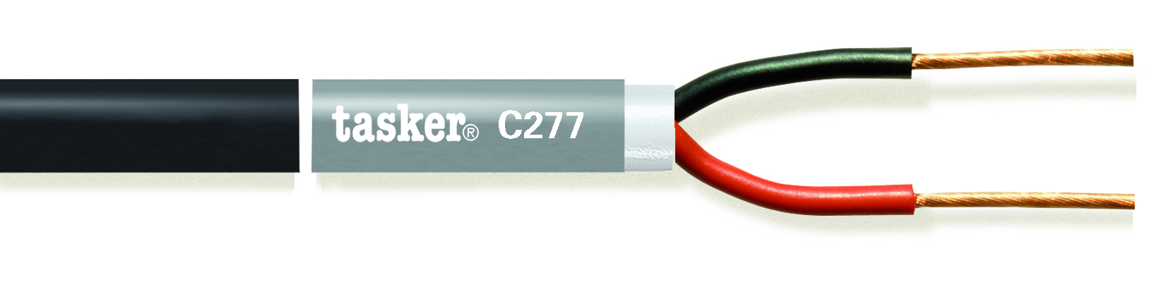 TASKER CAVO C277 2x4,00 NERO - BOB. MT. 50