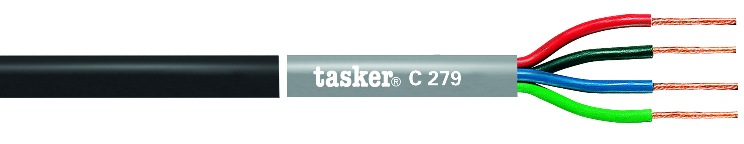 TASKER CAVO C279 4x4,00 NERO - BOB. MT. 100