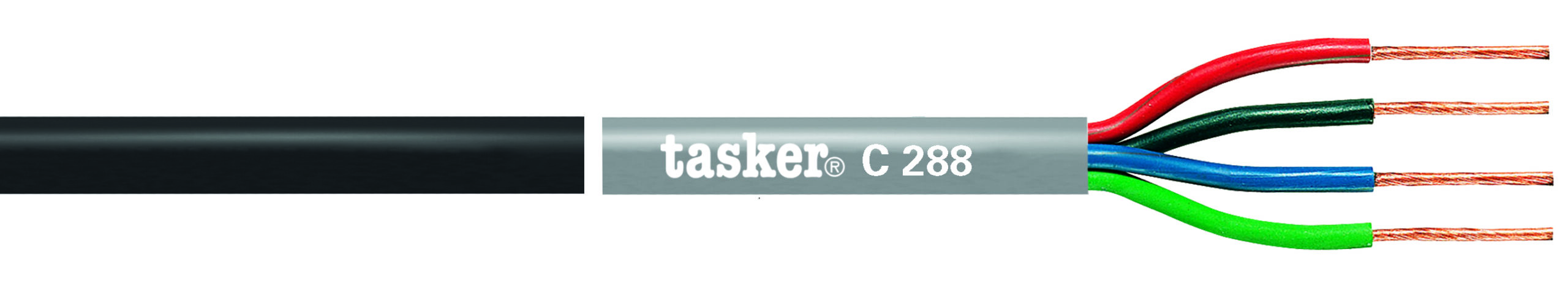 TASKER CAVO C288 4x2,50 NERO - BOB. MT. 500