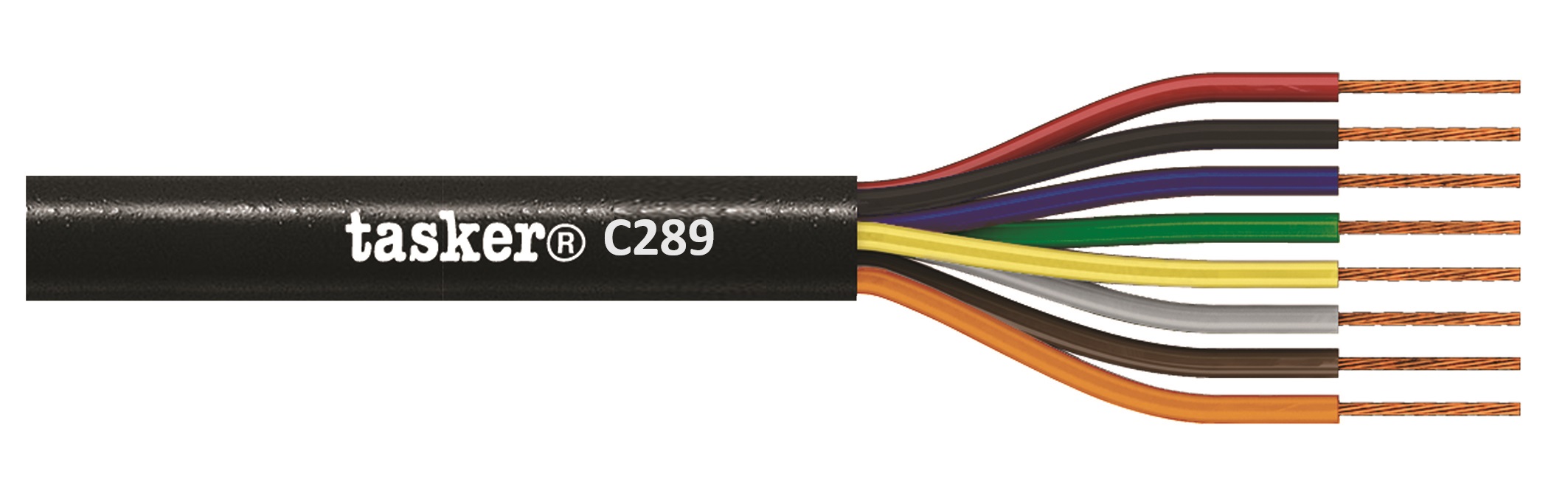 TASKER CAVO C289 4x2,50+4x4,00 NERO - BOB. MT. 100