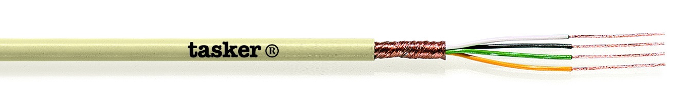 TASKER CAVO C506 6x0,12 GRIGIO - BOB. MT. 100