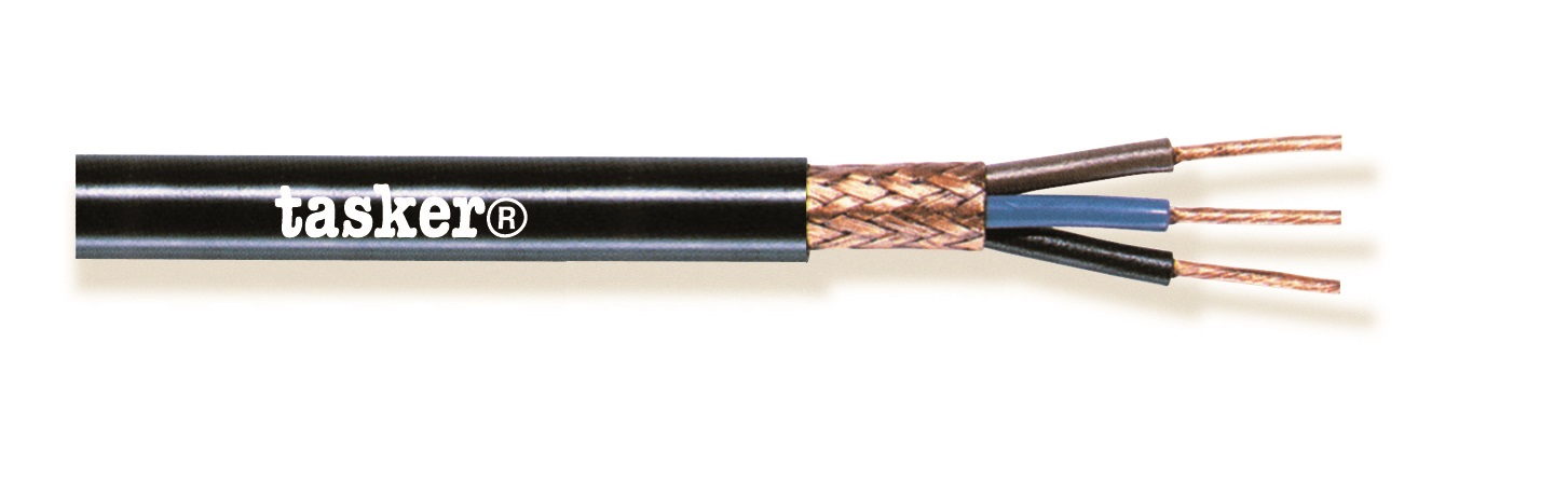 TASKER CAVO C6100 6x1,00 NERO - BOB. MT. 100