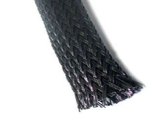 Calza Trecciata diam. 10 mm NERO 100 m