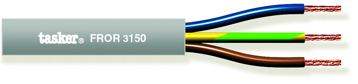 TASKER CAVO FROR 3x1,50 GRIGIO - BOB. MT. 100