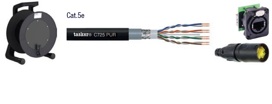 AVVOLGICAVO C725PUR MT.50+NE8FDP-B+NE8MX-B+GT310S0