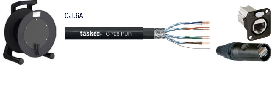 AVVOLGICAVO C728PUR MT.100+NE8FDX-P6-B+NE8MX6-B+GT310S0