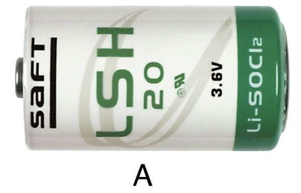 LSH20 SAFT - Batteria Litio formato Torcia D 3,6V 13A