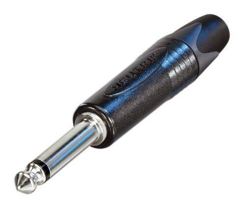 TASKER TN332 - NEUTRIK JACK MONO MASCHIO 6,3 CORPO MET NERO