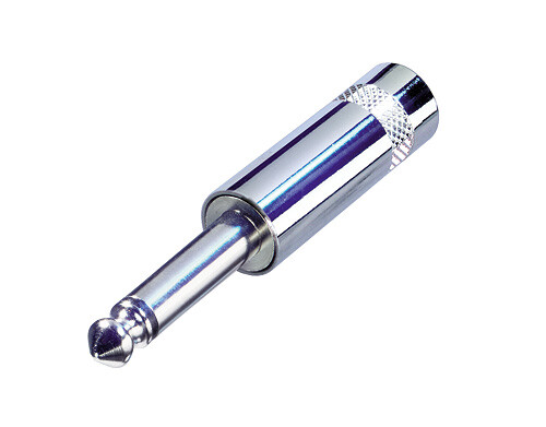 TASKER TN367 - NEUTRIK  JACK MONO MASCHIO 6,3 CORPO METALLO
