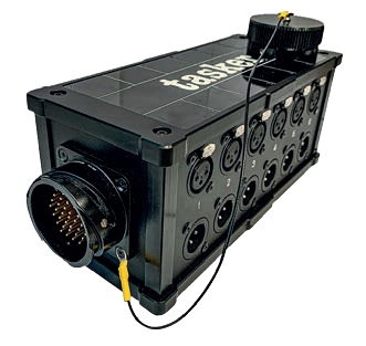 ASKER BREAKOUT BOX+12 CONN. NEUTRIK FEMM.+1 MULTIPIN SYNTAX