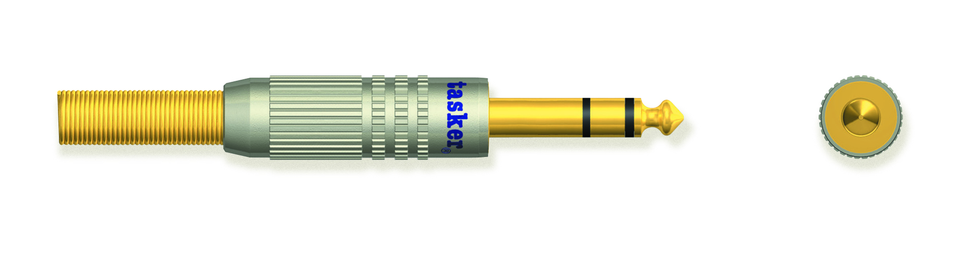 TASKER SP58 CONNETTORE JACK 6,3 STEREO MASCHIO