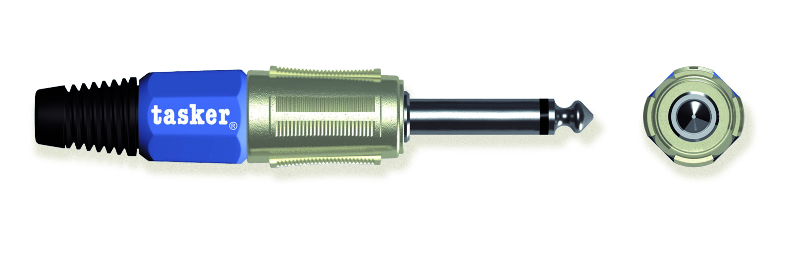 TASKER SPINA JACK MONO 6,3 MASCHIO - BLU