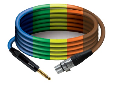 TASKER CABLATO AUDIO T32 FLUO GIALLO + SPM6,3GB+SPFGS3XLR