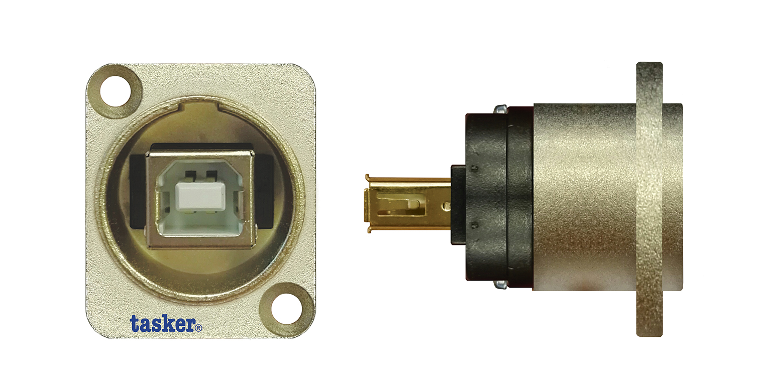 TASKER ADATTATORE DA PANNELLO USB B / USB A