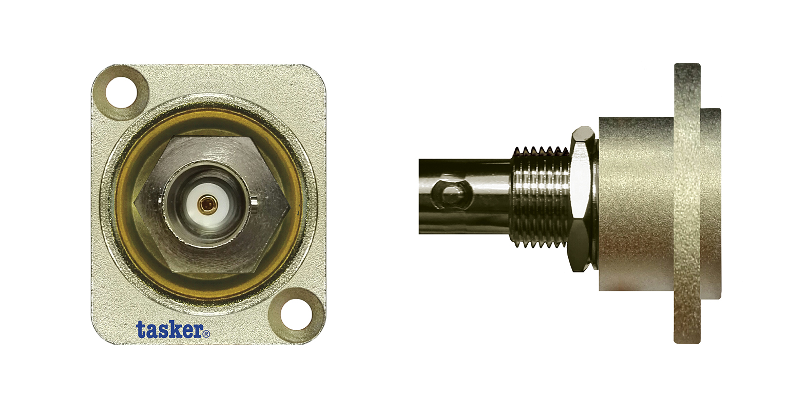 TASKER ADATTATORE DA PANNELLO BNC Fem / BNC Fem.