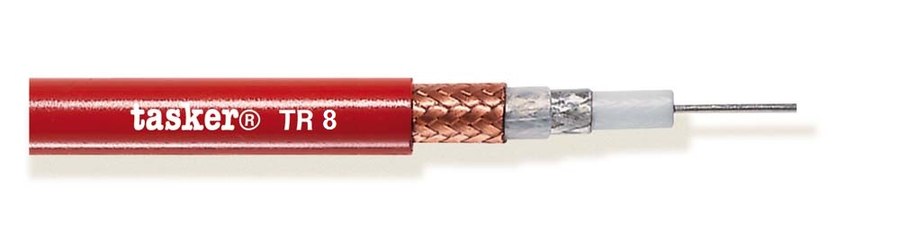 TASKER CAVO TR8 1x0,78 ROSSO - BOB. MT. 100