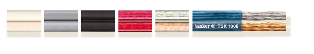 TASKER CAVO TSK1008 2x1,00 NERO - BOB. MT. 100