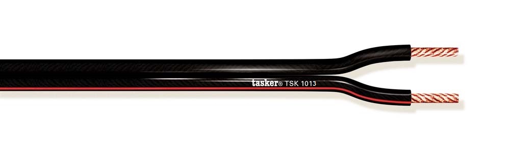 TASKER CAVO TSK1013 2x0,75 ROSSO/NERO - BOB. MT. 100