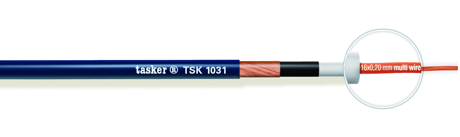 TASKER CAVO TSK1031 PVC 1x0,50 NERO - BOB. MT. 100
