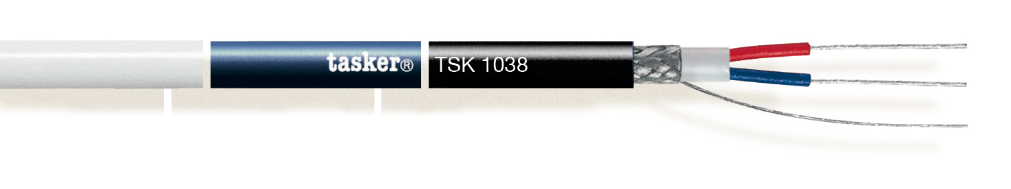 TASKER CAVO TSK1038 2x0,35 BLU NOTTE - BOB. MT. 500