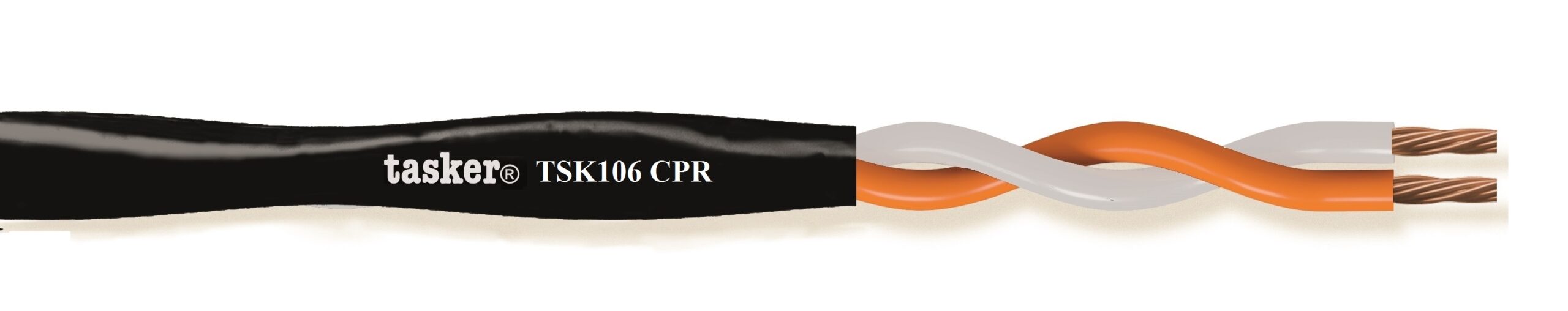 TASKER CAVO TSK106 CPR Eca 2x11 AWG NERO - BOB. MT. 300