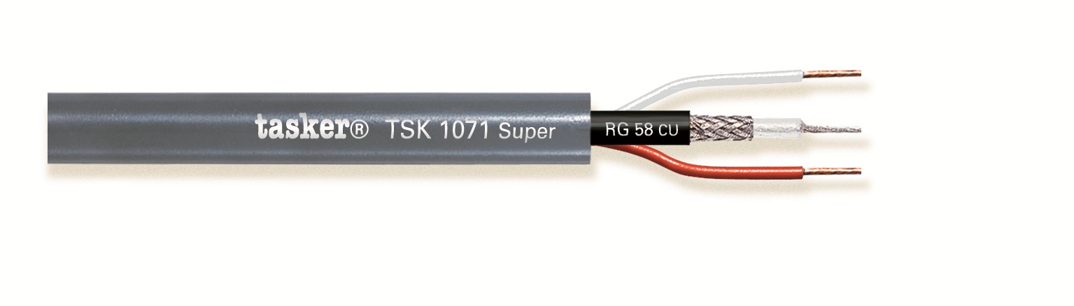 TASKER CAVO TSK1071 SUPER 1x0,48+2x0,50 GRIGIO - BOB. MT 500