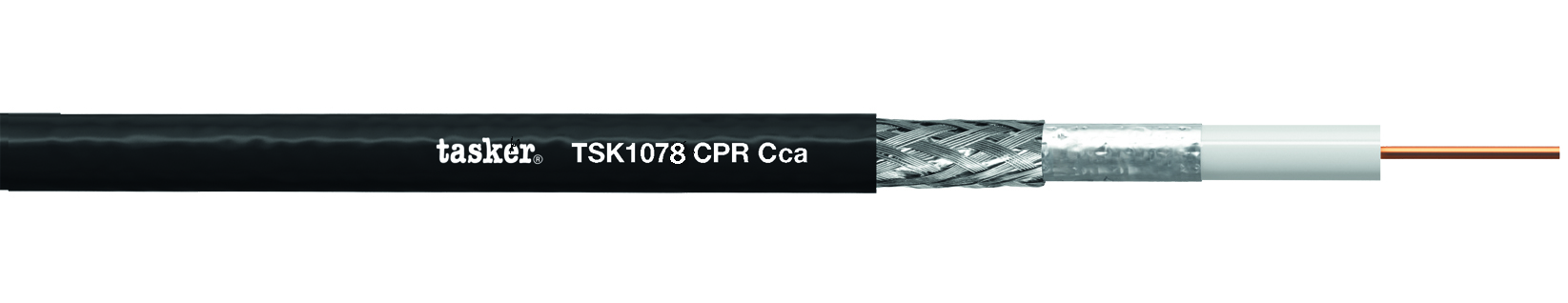 TASKER CAVO TSK1078 CPR Cca 2x0,35 NERO - BOB. MT. 100