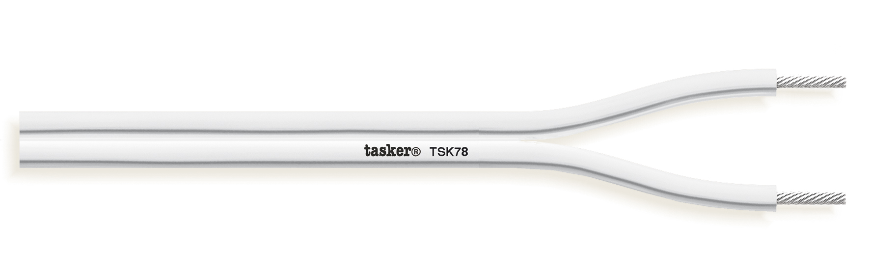 TASKER CAVO TSK78 2x4,00 BIANCO - BOB. MT. 100
