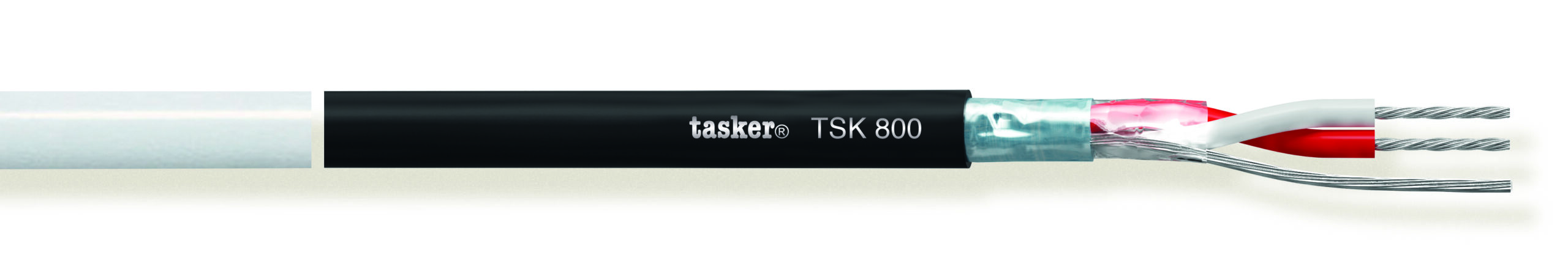 TASKER CAVO TSK800 2x0,14 NERO - BOB. MT. 200