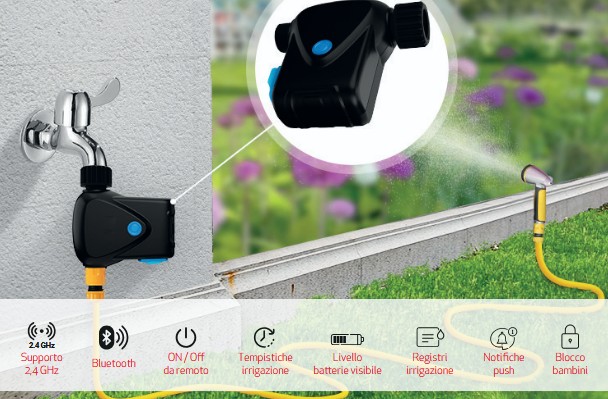 IR-SPRINKLER Centralina per irrigazione smart con misuratore consumi - immagine 2