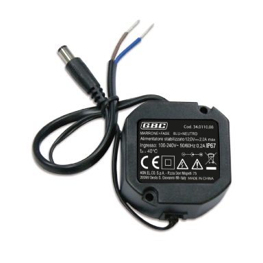 Alimentatore da incasso switching 12V 2A IP67