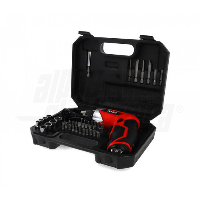 Avvitatore a batteria 3,6V con set 44 accessori - immagine 4