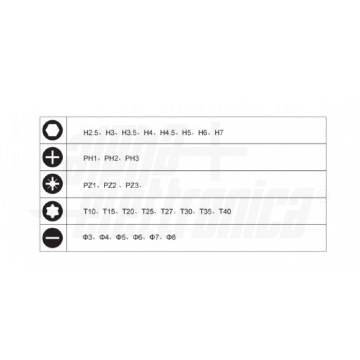 Avvitatore a batteria 3,6V con set 44 accessori - immagine 3