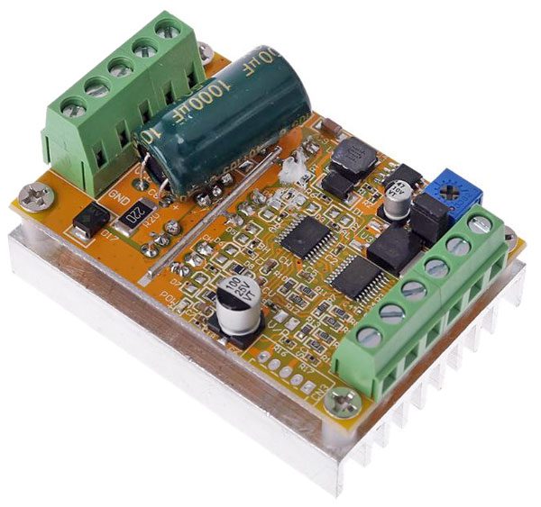 Controller per motori brushless da 5 VDC a 36 VDC max. 16A