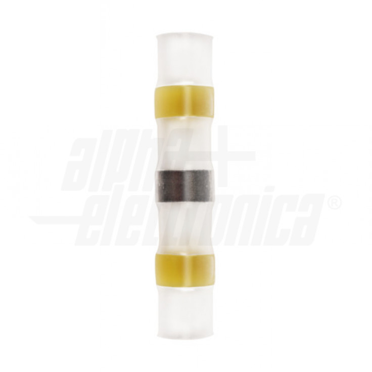 Giunzioni autosaldanti termoretraibili AWG12-10 - 4,00-6,00mmq GIALLO