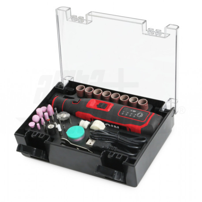 Utensile rotativo multifunzione con set 54 accessori