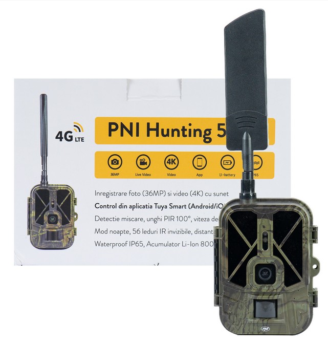 Hunting 550C Fototrappola 5MP internet 4G LTE